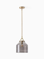 Load image into Gallery viewer, Hanton Nordic Metal Henry Pendant Light - Minimalist Glass And Metal Shade