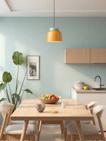Load image into Gallery viewer, Fiesta Ceramic Bowl Pendant Light - Modern Colorful Kitchen Lighting
