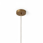 Cargar imagen en el visor de la Galería, Lámpara colgante Luminella con pantalla festoneada texturizada: una luz de techo de diseño para interiores contemporáneos.