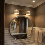 Load image into Gallery viewer, Metio Dome Vanity Wall Light – Mid-Century Fixture for Bathroom