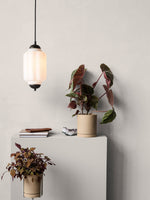 Bild in Gallery-Viewer laden, Vintage Glas Eloise Pendelleuchte