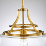 Load image into Gallery viewer, Lirra Classic Glass Dome Pendant – Timeless Pendant Light for Kitchens and Hallways