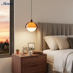 Charger l'image dans la visionneuse de galerie, Lampe suspendue vintage Sunset Afterglow, lampe suspendue décorative d'ambiance pour chambre et coin lecture