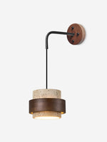 Load image into Gallery viewer, Cylindrical Modern Design Travertine Wall Lamp