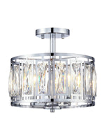 Load image into Gallery viewer, Modern Crystal Drum Ceiling Lamp