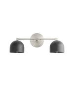 Load image into Gallery viewer, Metio Dome Vanity Wall Light – Mid-Century Fixture for Bathroom