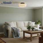 Load image into Gallery viewer, Dretta Tiered Drum Shade Pendant – Versatile Ceiling Light for Residential and Commercial Interiors