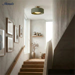 Load image into Gallery viewer, Cerova Porcelain Flush Mount Ceiling Light – Modern Low-Profile Fixture