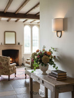 Load image into Gallery viewer, Nolvara Fabric Shade Wall Lamp - Modern Bedroom Wall Sconce for Cozy Lighting