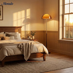 Cargar imagen en el visor de la Galería, Lámpara de pie de línea moderna y limpia Sunset Afterglow Luz minimalista para dormitorio y salón