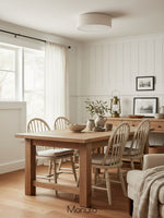 Load image into Gallery viewer, Soft Ceiling Lamp - Fabric & Acrylic Round Light for Ambient Glow