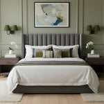 Load image into Gallery viewer, Luvora Fabric Shade Wall Sconce with Drum Shade - Classic Pleated Sconce Light