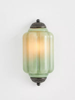 Load image into Gallery viewer, Vintage Milk Glass Flush Eloise Wall Sconce for Bedside Hallway