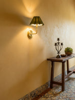 Load image into Gallery viewer, Capirise Pleated Shade Wall Sconce - Scalloped Fabric Bedroom Light