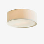 Load image into Gallery viewer, Dumora Drum Flush Mount Ceiling Light - Linen Shade Modern Elegance