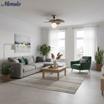 Charger l'image dans la visionneuse de galerie, Lustre à feuilles en cascade Orrise - Métal et bois modernes pour chambres et salons