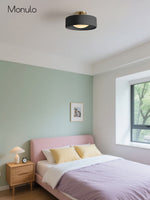Load image into Gallery viewer, Cerova Porcelain Flush Mount Ceiling Light – Modern Low-Profile Fixture