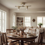 Load image into Gallery viewer, Radiro Globe Sculptural Trio Ceiling Lamp — Minimalist Modern Fixture for Living & Dining