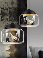Load image into Gallery viewer, Creative Little Zoo Glass Pendant Light