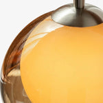 Load image into Gallery viewer, Sunset Glow Modern Wall Sconce with Acrylic Shade and Wood-Texture Base for Bedroom Hallway Living Room