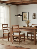 Load image into Gallery viewer, Forvara Farmhouse Metal Pendant Light – Metal Rod Light For Any Space