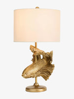 Load image into Gallery viewer, Pawdia Animal Bedside Table Lamp - Classic Fabric Shade Lighting