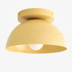 Load image into Gallery viewer, Metio Dome Minimalist Ceiling Lamp – Flush Mount for Small Spaces, Multi-Color Options