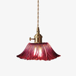 Load image into Gallery viewer, Blossix Elegant Art Pendant Lamp - Glass Flower Shade Design for Living or Dining Room N24