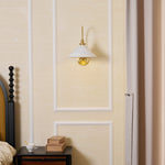 Load image into Gallery viewer, Contemporary Vintage Wall Sconce with Curved Structure for Bedroom Living Room and Hallway