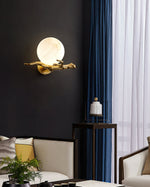 Bild in Gallery-Viewer laden, Retro Zweige Alabaster Wandleuchte