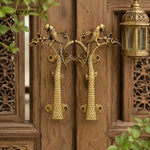 Cargar imagen en el visor de la Galería, Handcrafted Brass Animal Door Handles 1