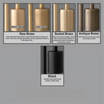 Cargar imagen en el visor de la Galería, Aplique de pared de latón arqueado Curva: elegante lámpara de metal para interiores modernos