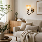 Charger l'image dans la visionneuse de galerie, Wall sconce above a cabinet and sofa