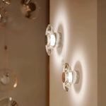 Cargar imagen en el visor de la Galería, Luz de pared minimalista italiana de cristal Clementine