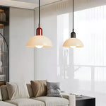 Load image into Gallery viewer, Aurora Nordic Colorful Bowl Pendant Light