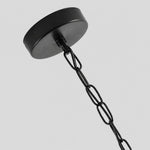 Cargar imagen en el visor de la Galería, Ceiling canopy and chain suspension detail
