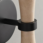 Cargar imagen en el visor de la Galería, Lámpara de pared de travertino Katia