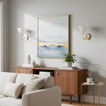 Load image into Gallery viewer, Kysara Soft Linen Shade Sculptural Minimal Wall Lamp for Bedside & Bathroom