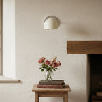 Load image into Gallery viewer, Metio Dome Industrial Modern Wall Sconce – Soft Ambient Light for Hallways