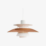 Bild in Gallery-Viewer laden, Layora Moderne Skandinavische Hängelampe – Mehrfarbiges Aluminium-Design für Ess- und Wohnzimmer N38