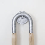 Charger l'image dans la visionneuse de galerie, Applique murale en crin de cheval en fer forgé durable - Finition nickel