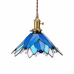 Cargar imagen en el visor de la Galería, Handcrafted Stained Glass Pendant Light Collection