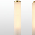 Charger l'image dans la visionneuse de galerie, Applique Murale Moderne Solaryx en Albâtre - Lumière Sculpturale Murale pour Salon