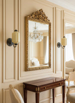 Load image into Gallery viewer, Vintage Milk Glass Sconce Bedside Hallway Eloise Wall Sconce