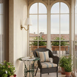 Load image into Gallery viewer, Luvora Fabric Shade Wall Sconce with Drum Shade - Classic Pleated Sconce Light