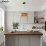 Load image into Gallery viewer, Verdoma Stacked Disc Form Glass Pendant Light Contemporary Nordic Lighting for Kitchens