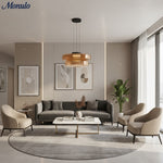 Load image into Gallery viewer, Verdoma Stacked Disc Form Glass Pendant Light Contemporary Nordic Lighting for Kitchens