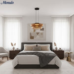 Load image into Gallery viewer, Verdoma Stacked Disc Form Glass Pendant Light Contemporary Nordic Lighting for Kitchens