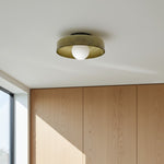 Cargar imagen en el visor de la Galería, Lámpara de Pared y Techo Verdoma Morandic Disc Orb para Interiores Modernos