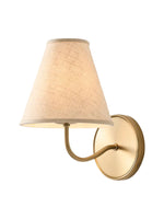 Load image into Gallery viewer, Fibura Fabric Wall Sconce – Elegant Wall Sconce for Bedroom and Hallaway Vintage Style